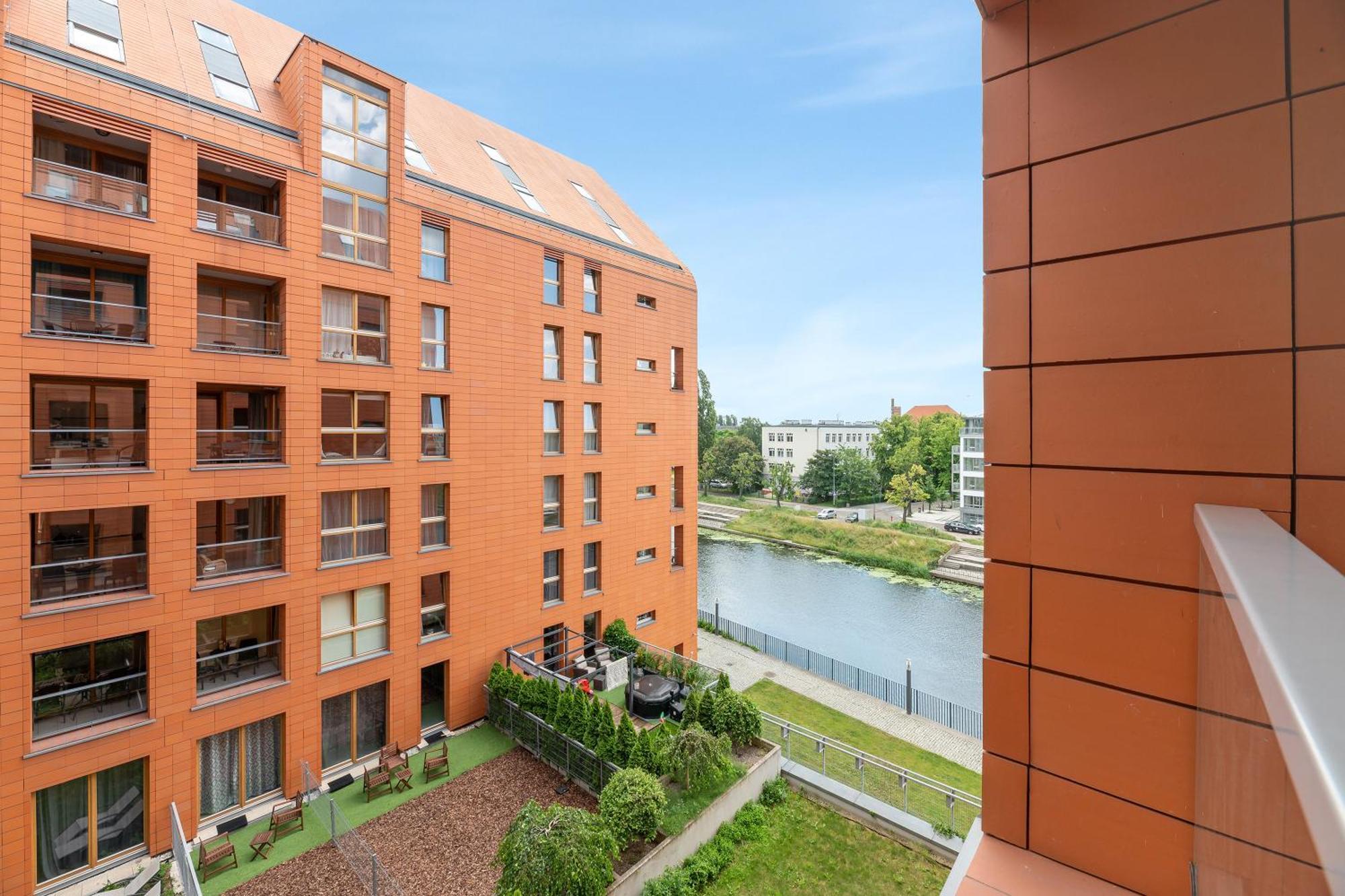 Aura Island Riverside By Downtown Apartments Gdańsk Extérieur photo