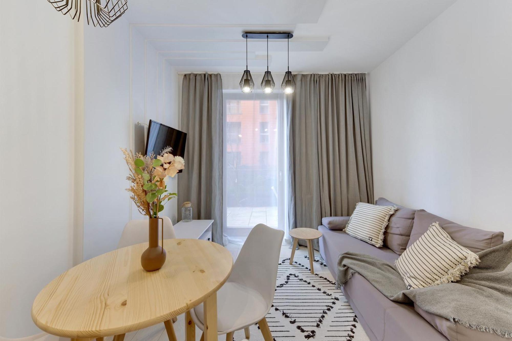 Aura Island Riverside By Downtown Apartments Gdańsk Chambre photo