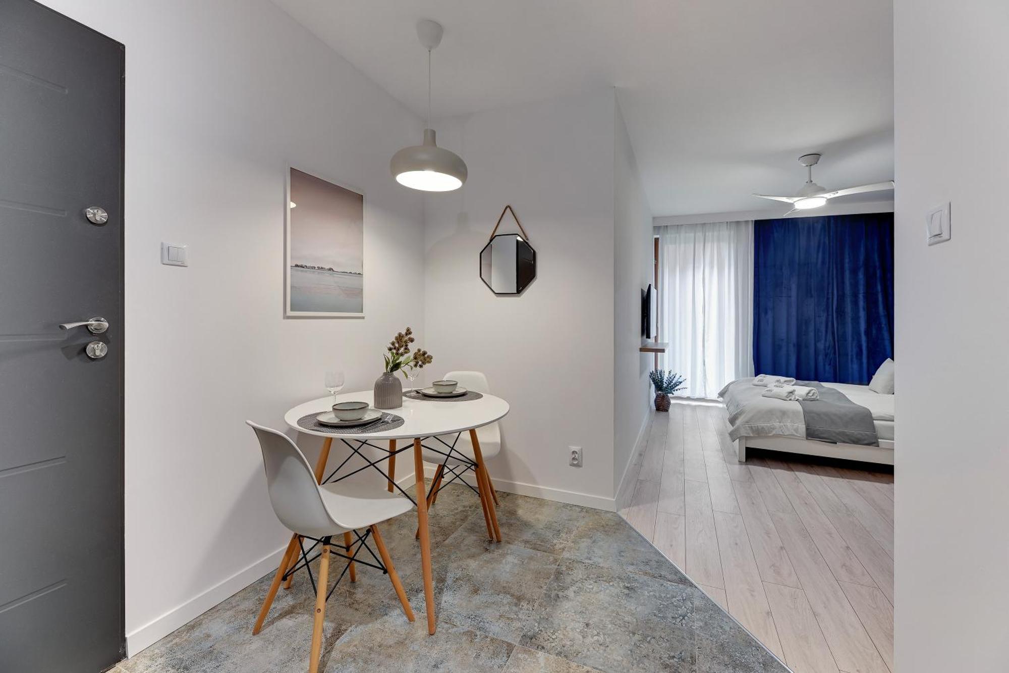 Aura Island Riverside By Downtown Apartments Gdańsk Chambre photo