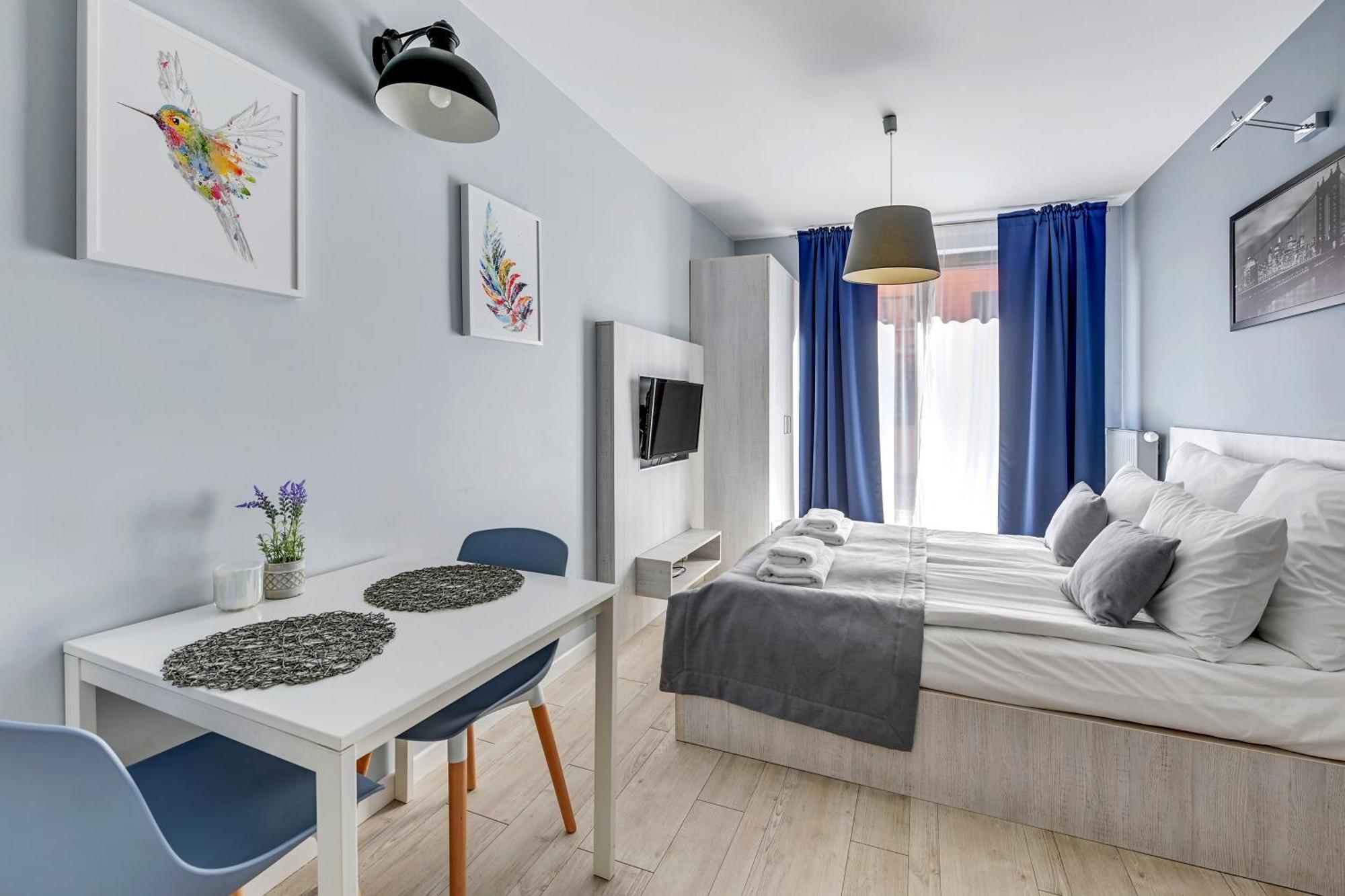 Aura Island Riverside By Downtown Apartments Gdańsk Chambre photo