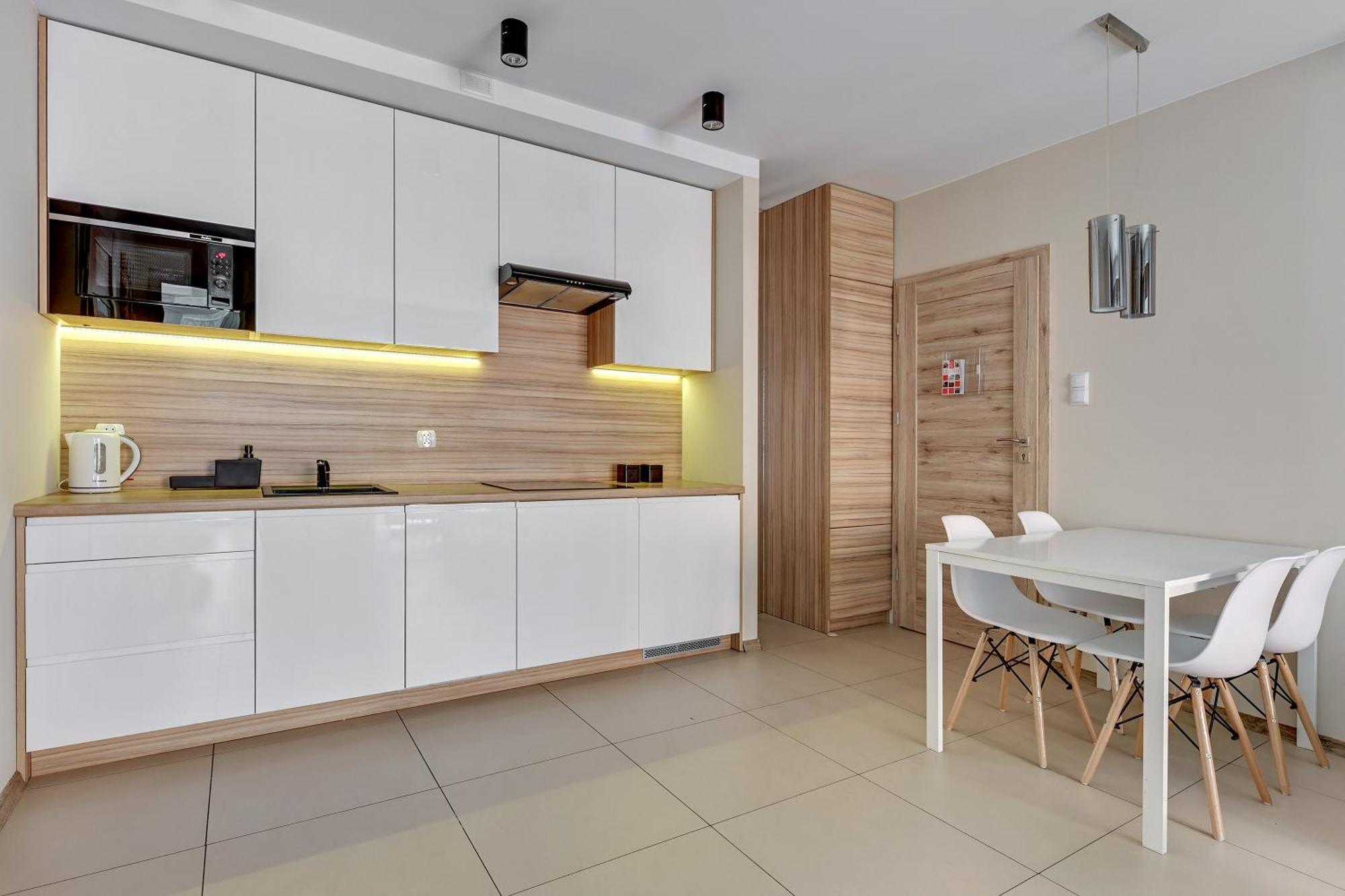 Aura Island Riverside By Downtown Apartments Gdańsk Chambre photo