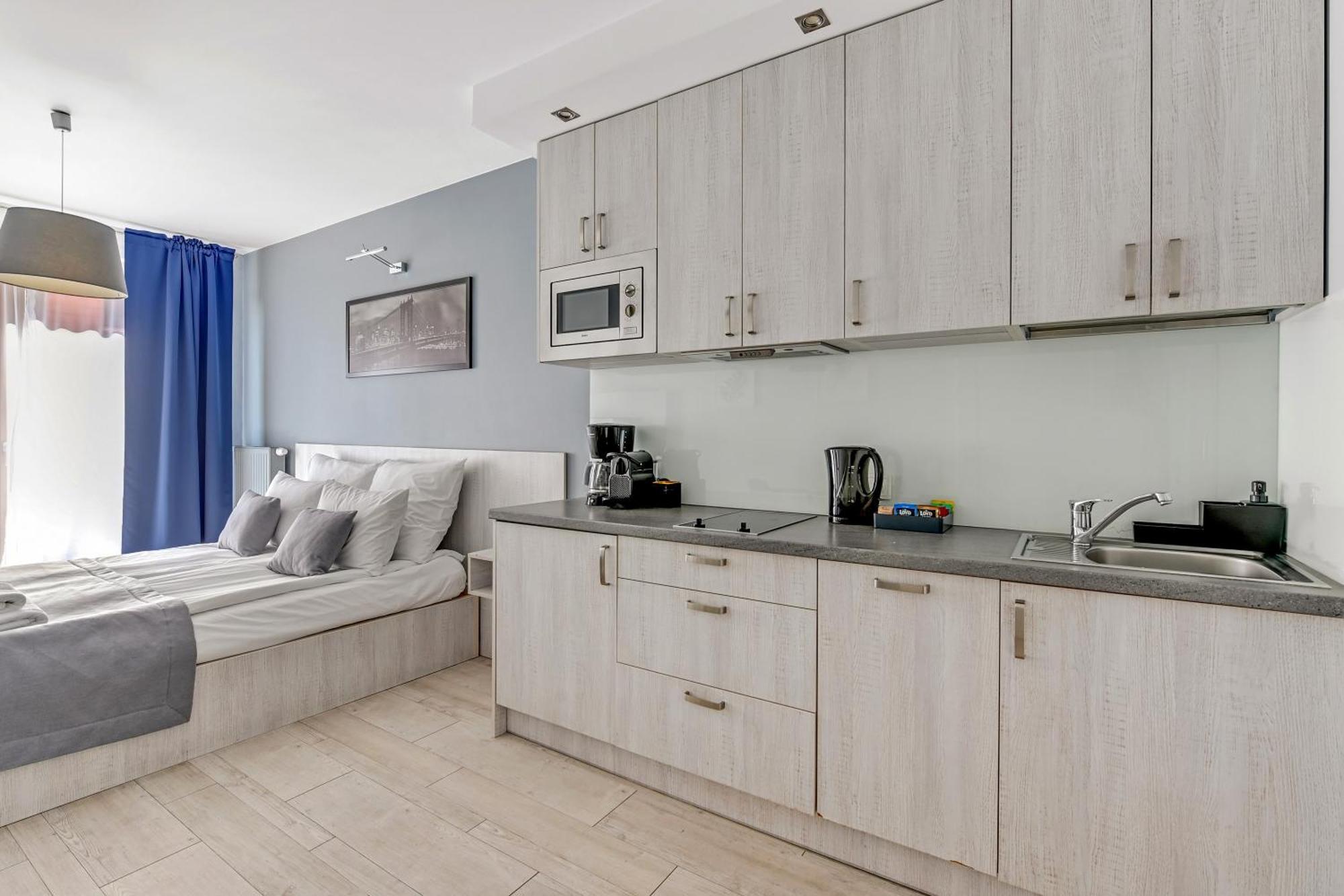 Aura Island Riverside By Downtown Apartments Gdańsk Chambre photo