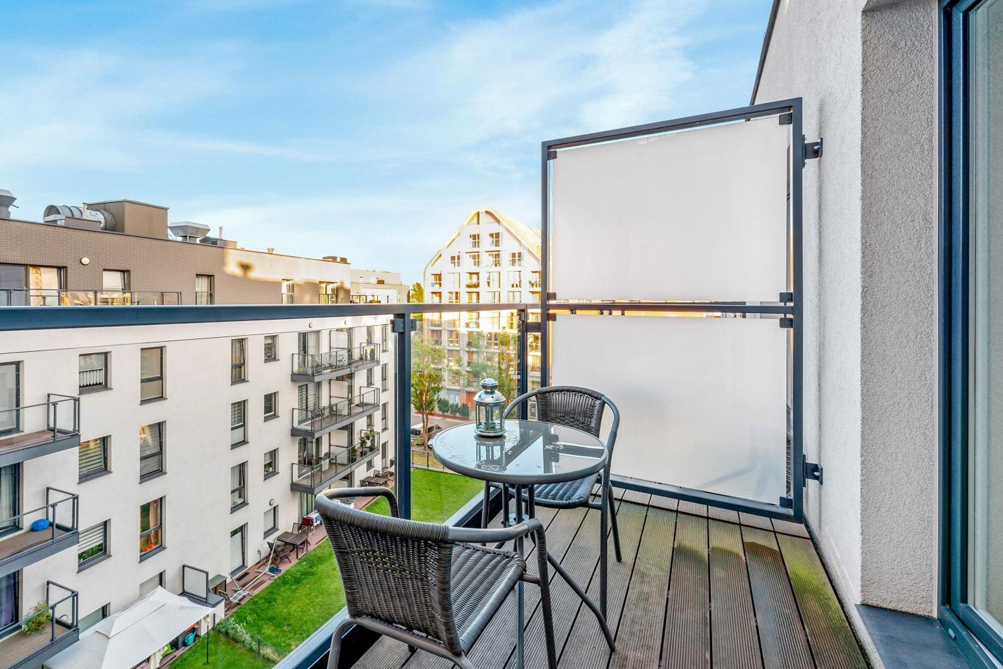 Aura Island Riverside By Downtown Apartments Gdańsk Chambre photo