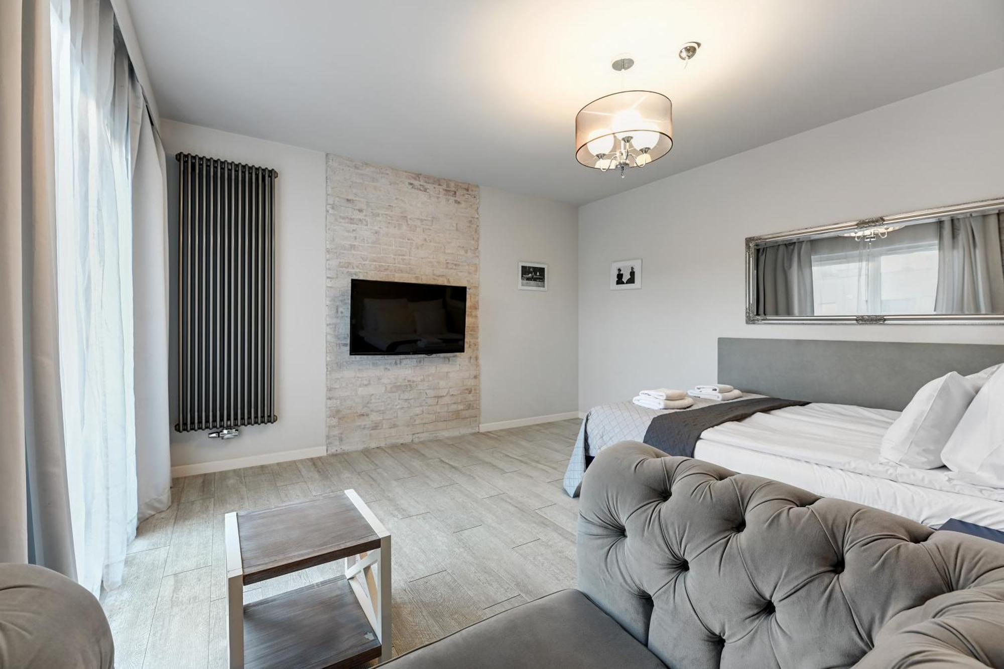 Aura Island Riverside By Downtown Apartments Gdańsk Chambre photo